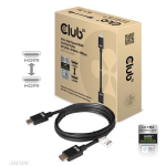 CLUB3D HDMI 2.1 MALE TO HDMI 2.1 MALE ULTRA HIGH SPEED 8K 60 HZ 4 K120 HZ 1M.5/ 4.928FT